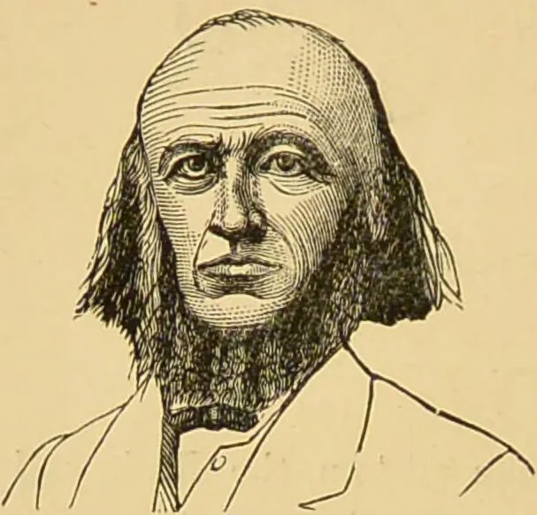 An illustration from Nature's revelations of character, or, The mental, moral and volitive dispositions of mankind, as manifested in the human form and countenance / by Joseph Simms., 1873, leaf 112
