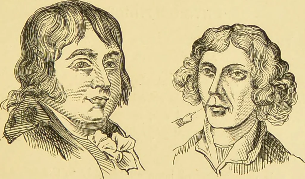 An illustration from Nature's revelations of character, or, The mental, moral and volitive dispositions of mankind, as manifested in the human form and countenance / by Joseph Simms., 1873, leaf 155