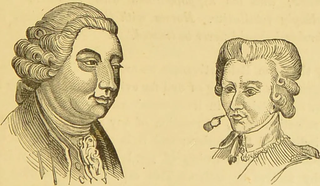 An illustration from Nature's revelations of character, or, The mental, moral and volitive dispositions of mankind, as manifested in the human form and countenance / by Joseph Simms., 1873, leaf 159