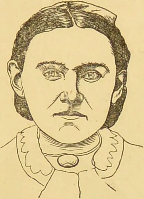 An illustration from Nature's revelations of character, or, The mental, moral and volitive dispositions of mankind, as manifested in the human form and countenance / by Joseph Simms., 1873, leaf 183