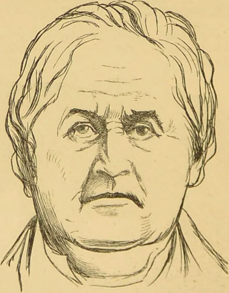 An illustration from Nature's revelations of character, or, The mental, moral and volitive dispositions of mankind, as manifested in the human form and countenance / by Joseph Simms., 1873, leaf 210