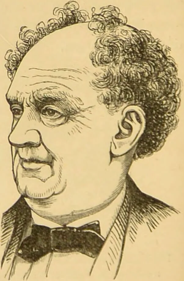 An illustration from Nature's revelations of character, or, The mental, moral and volitive dispositions of mankind, as manifested in the human form and countenance / by Joseph Simms., 1873, leaf 214