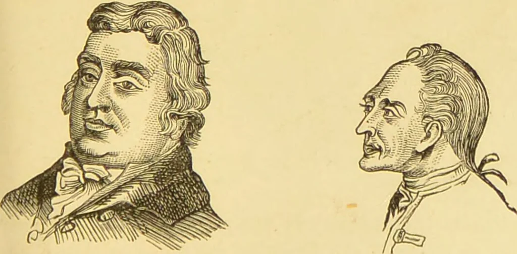 An illustration from Nature's revelations of character, or, The mental, moral and volitive dispositions of mankind, as manifested in the human form and countenance / by Joseph Simms., 1873, leaf 239
