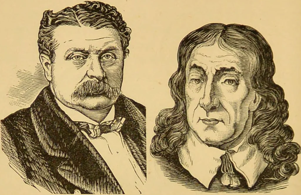 An illustration from Nature's revelations of character, or, The mental, moral and volitive dispositions of mankind, as manifested in the human form and countenance / by Joseph Simms., 1873, leaf 248
