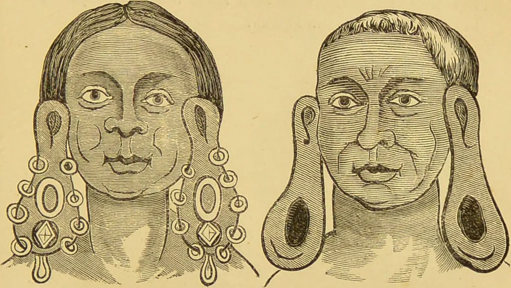 An illustration from Nature's revelations of character, or, The mental, moral and volitive dispositions of mankind, as manifested in the human form and countenance / by Joseph Simms., 1873, leaf 543
