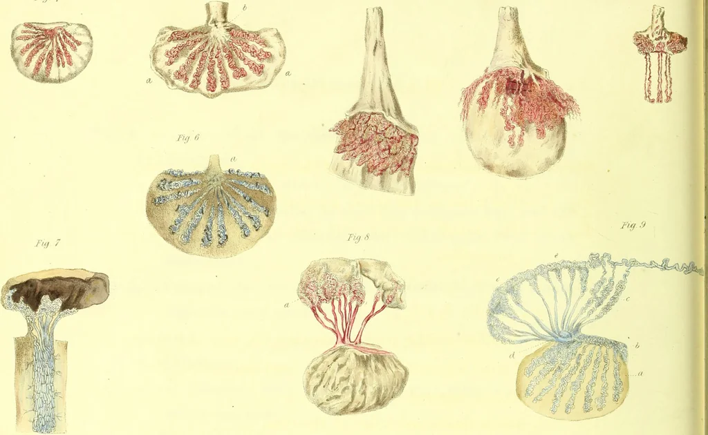 An illustration from Observations on the structure and diseases of the testis / by Sir Astley Cooper., 1830, leaf 86