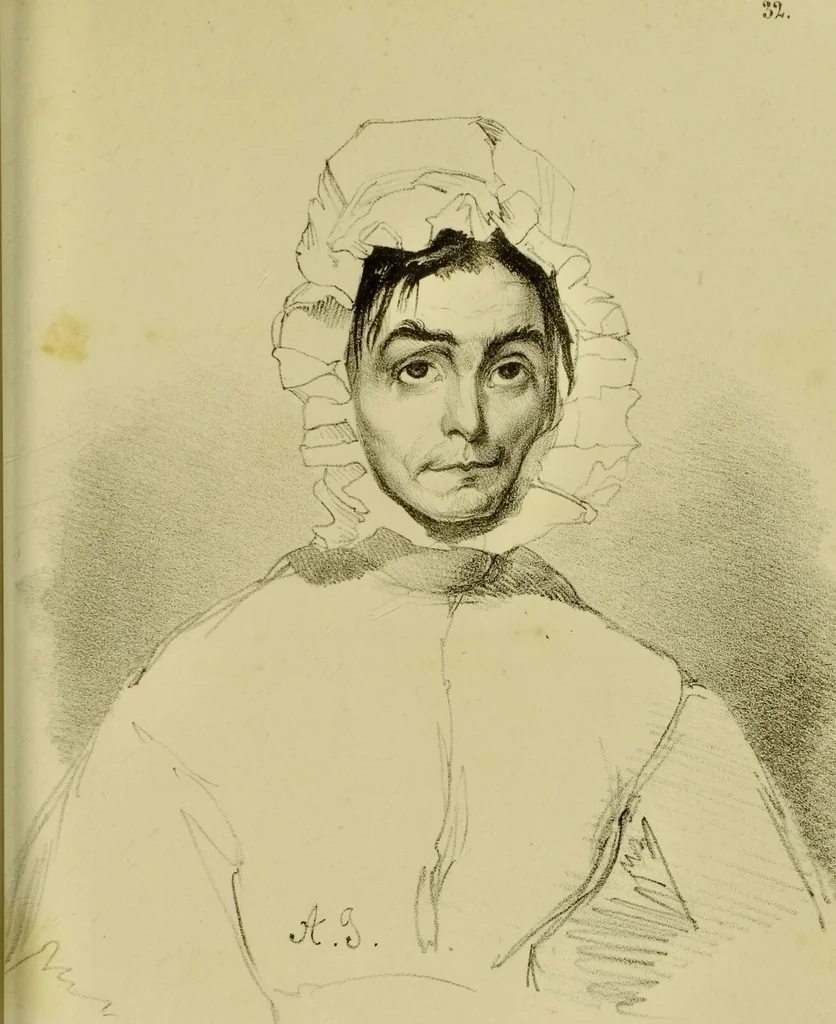 An illustration from Physiognomik der geisteskrankheiten / Sir Alexander Morison., 1853, leaf 155