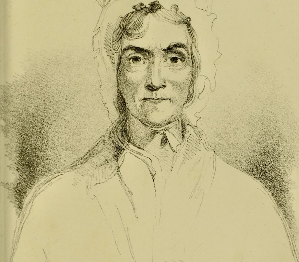 An illustration from Physiognomik der geisteskrankheiten / Sir Alexander Morison., 1853, leaf 203