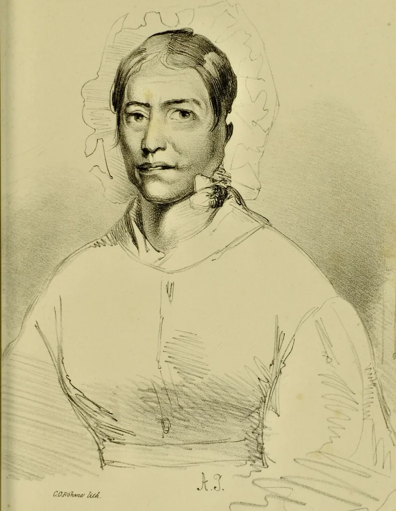 An illustration from Physiognomik der geisteskrankheiten / Sir Alexander Morison., 1853, leaf 239
