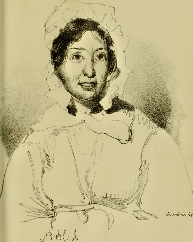 An illustration from Physiognomik der geisteskrankheiten / Sir Alexander Morison., 1853, leaf 253