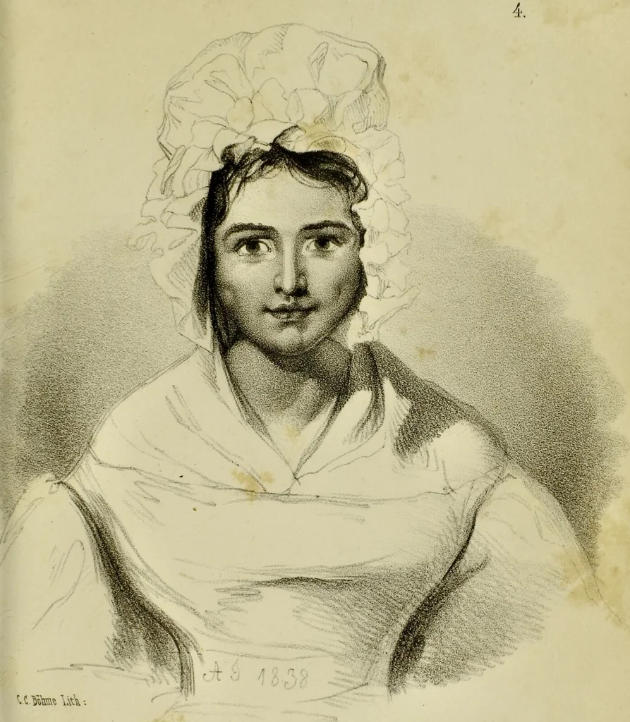 An illustration from Physiognomik der geisteskrankheiten / Sir Alexander Morison., 1853, leaf 27