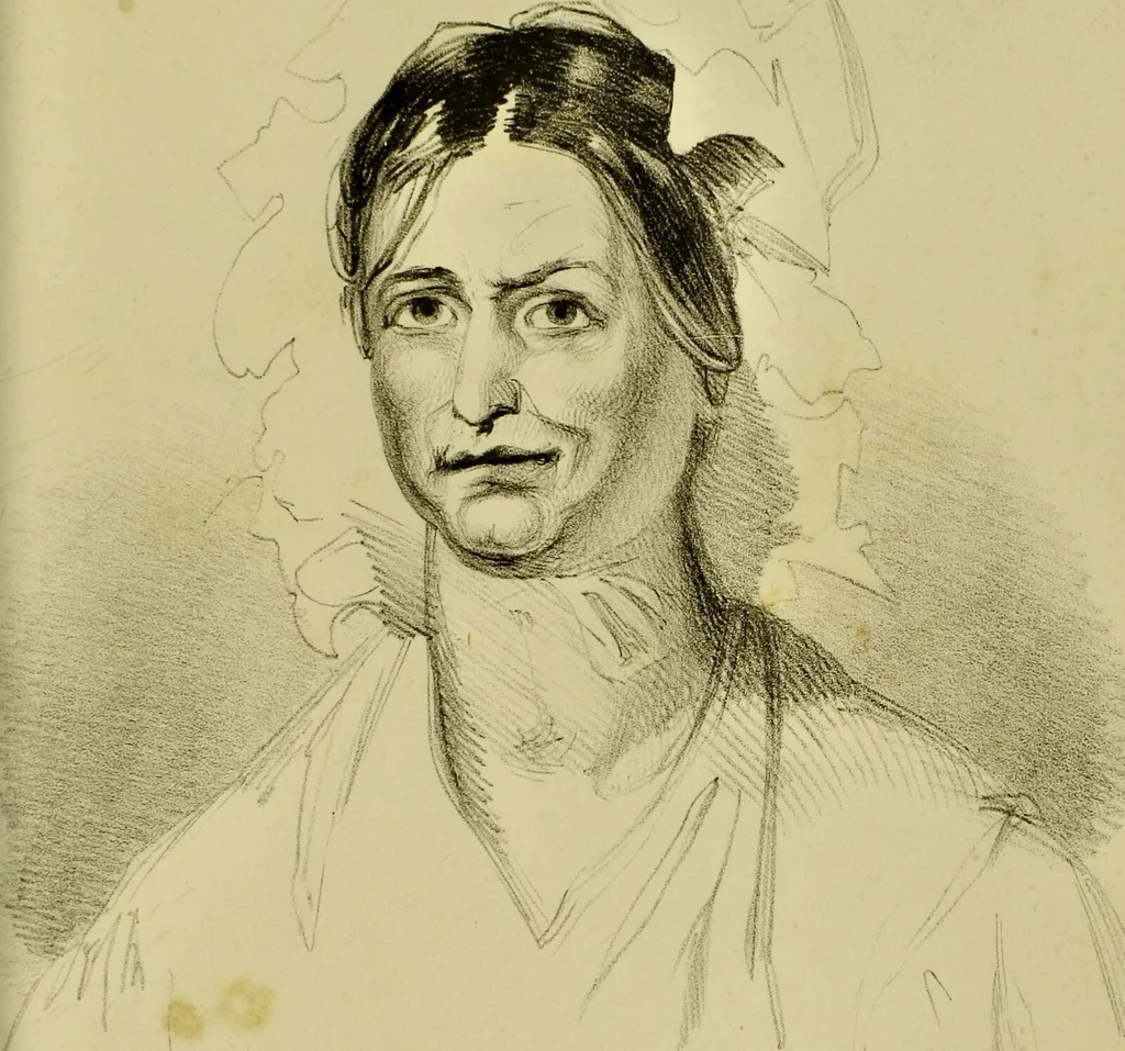 An illustration from Physiognomik der geisteskrankheiten / Sir Alexander Morison., 1853, leaf 297