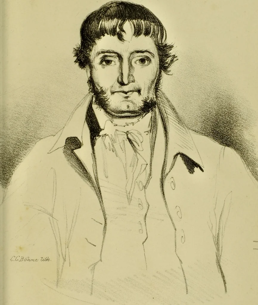 An illustration from Physiognomik der geisteskrankheiten / Sir Alexander Morison., 1853, leaf 307