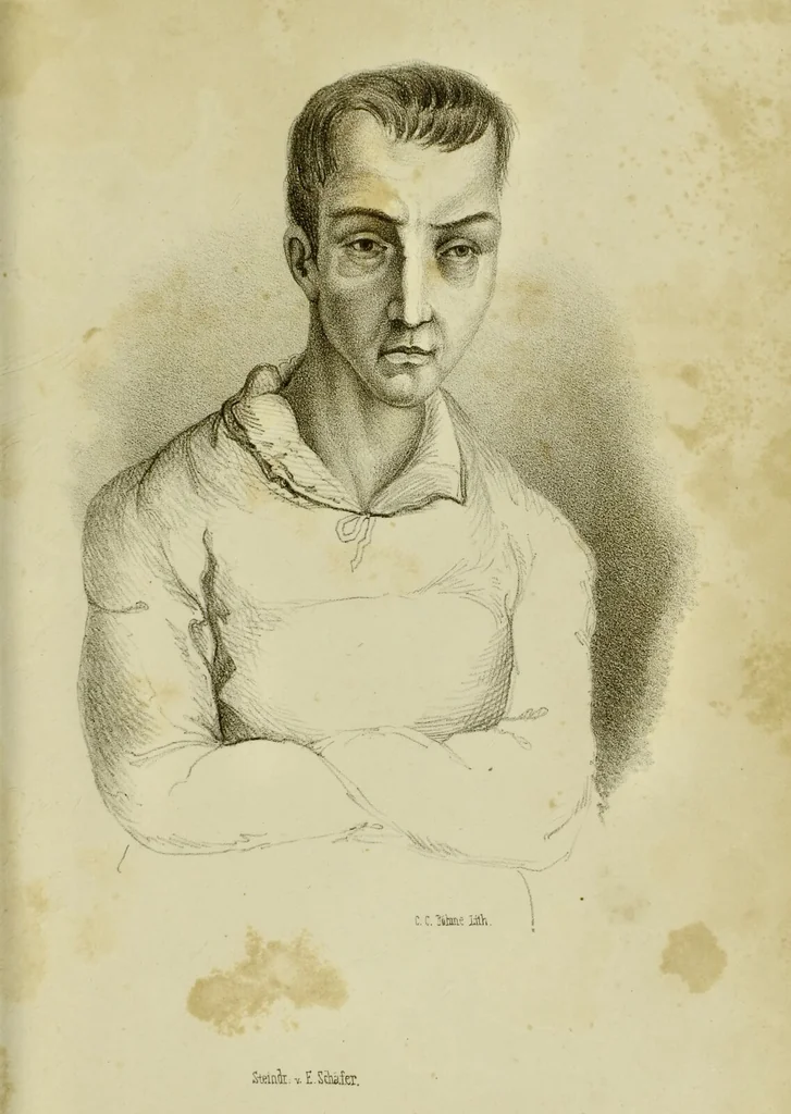 An illustration from Physiognomik der geisteskrankheiten / Sir Alexander Morison., 1853, leaf 31