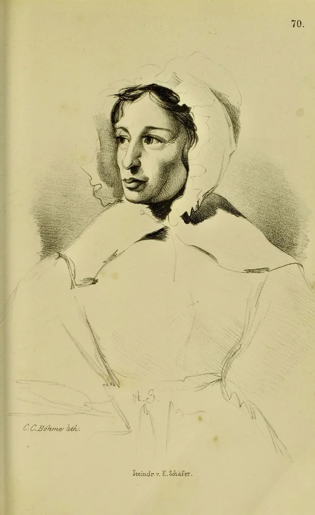 An illustration from Physiognomik der geisteskrankheiten / Sir Alexander Morison., 1853, leaf 325