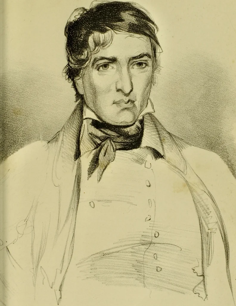 An illustration from Physiognomik der geisteskrankheiten / Sir Alexander Morison., 1853, leaf 333