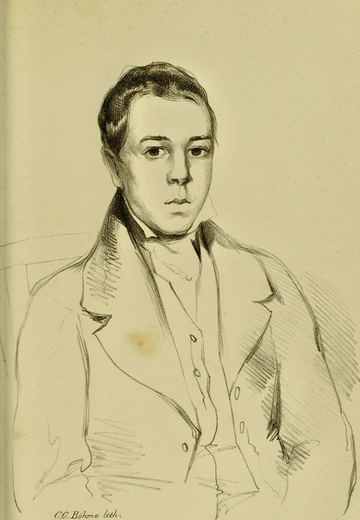 An illustration from Physiognomik der geisteskrankheiten / Sir Alexander Morison., 1853, leaf 343