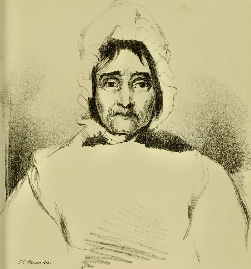 An illustration from Physiognomik der geisteskrankheiten / Sir Alexander Morison., 1853, leaf 363