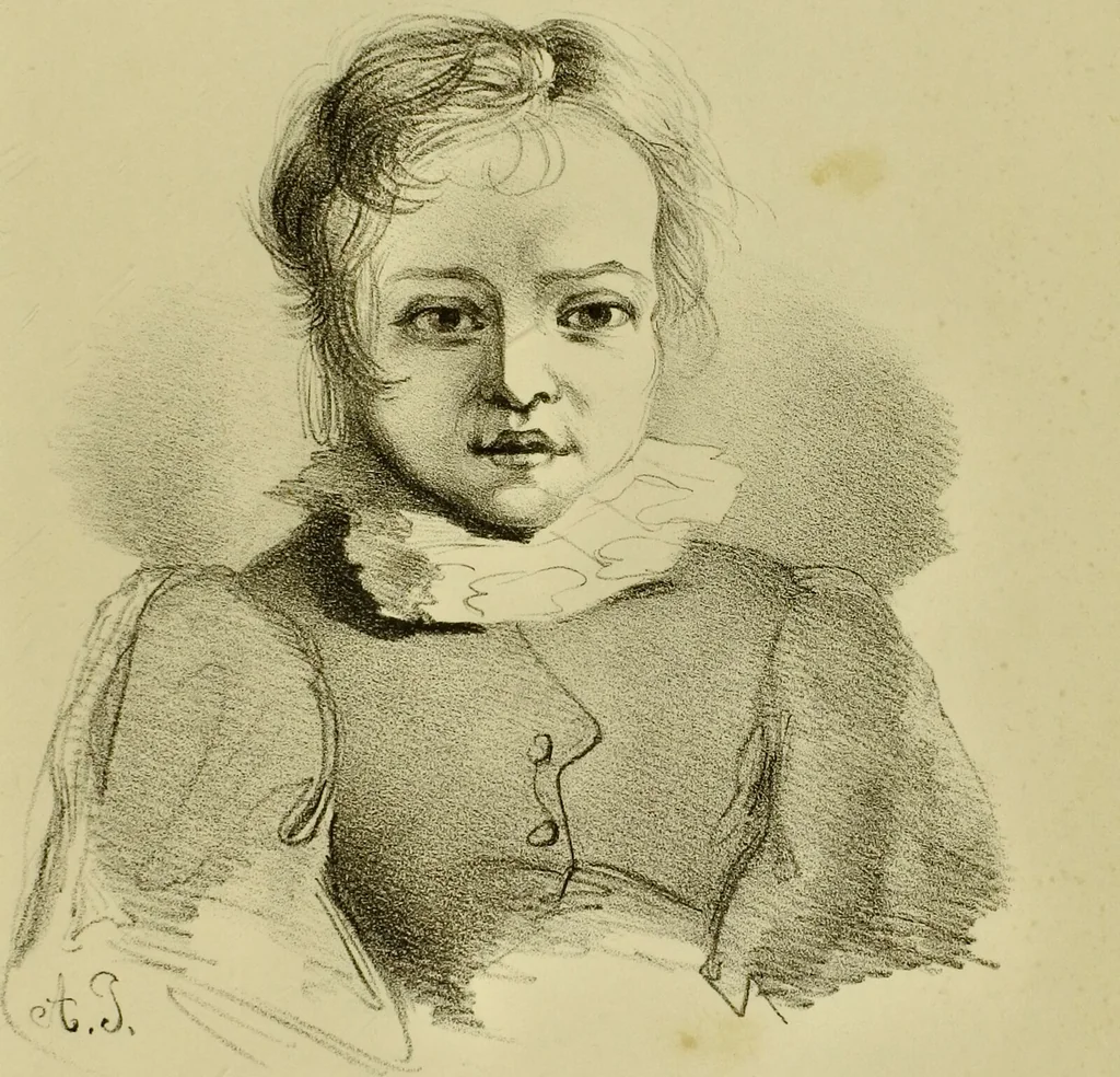 An illustration from Physiognomik der geisteskrankheiten / Sir Alexander Morison., 1853, leaf 399