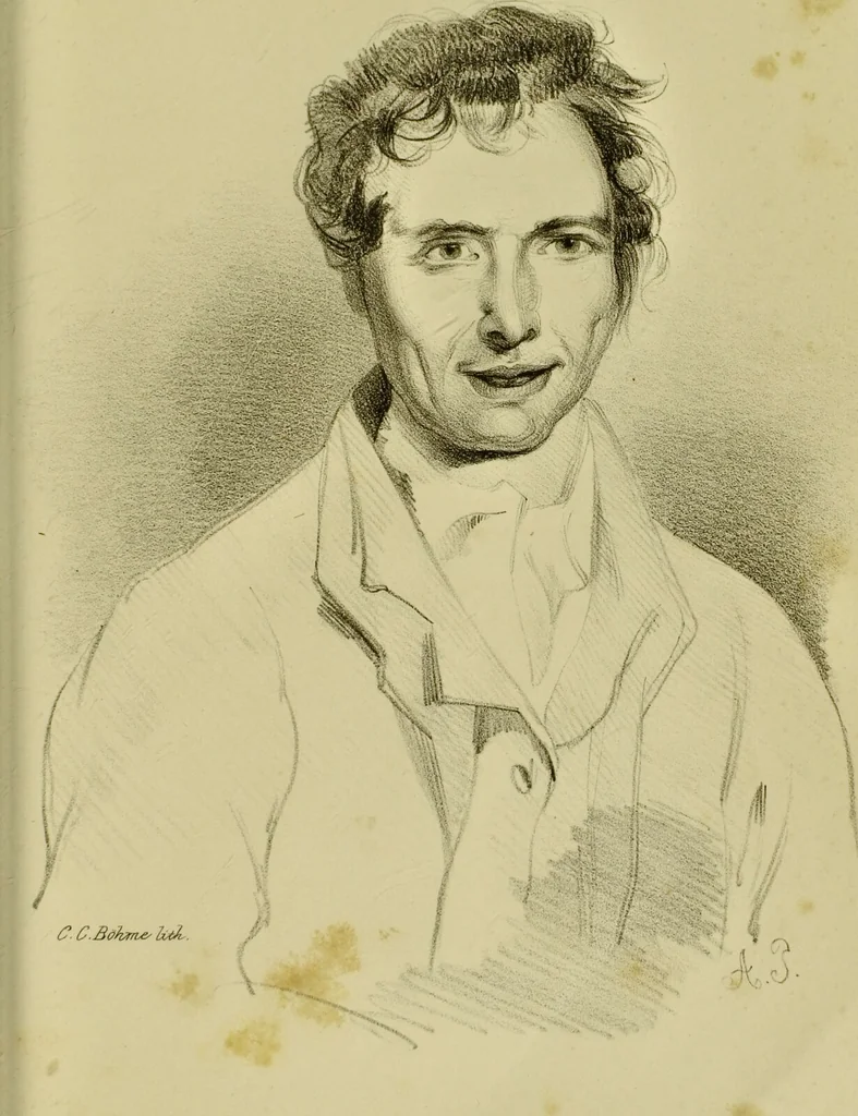 An illustration from Physiognomik der geisteskrankheiten / Sir Alexander Morison., 1853, leaf 407