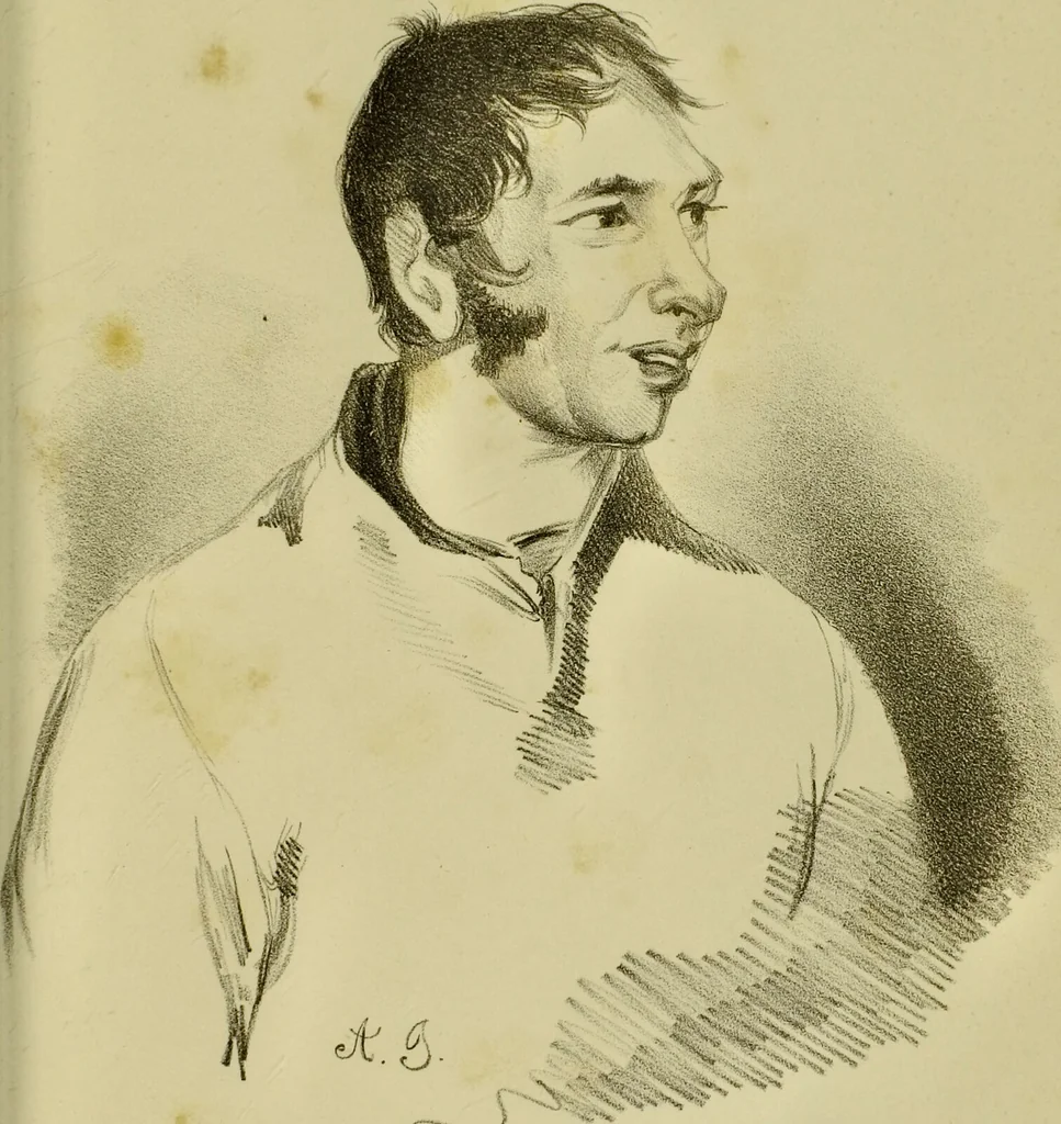 An illustration from Physiognomik der geisteskrankheiten / Sir Alexander Morison., 1853, leaf 431