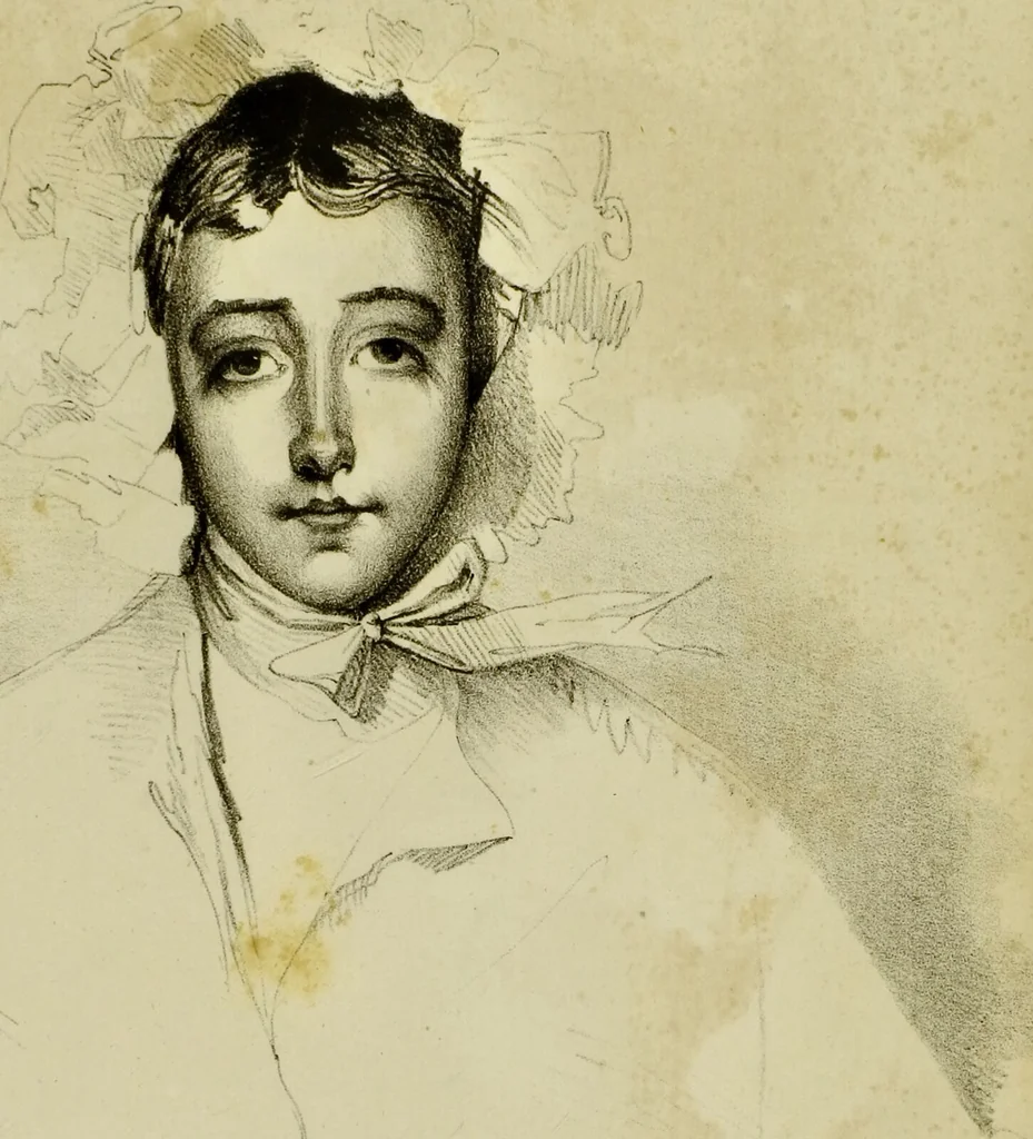 An illustration from Physiognomik der geisteskrankheiten / Sir Alexander Morison., 1853, leaf 47