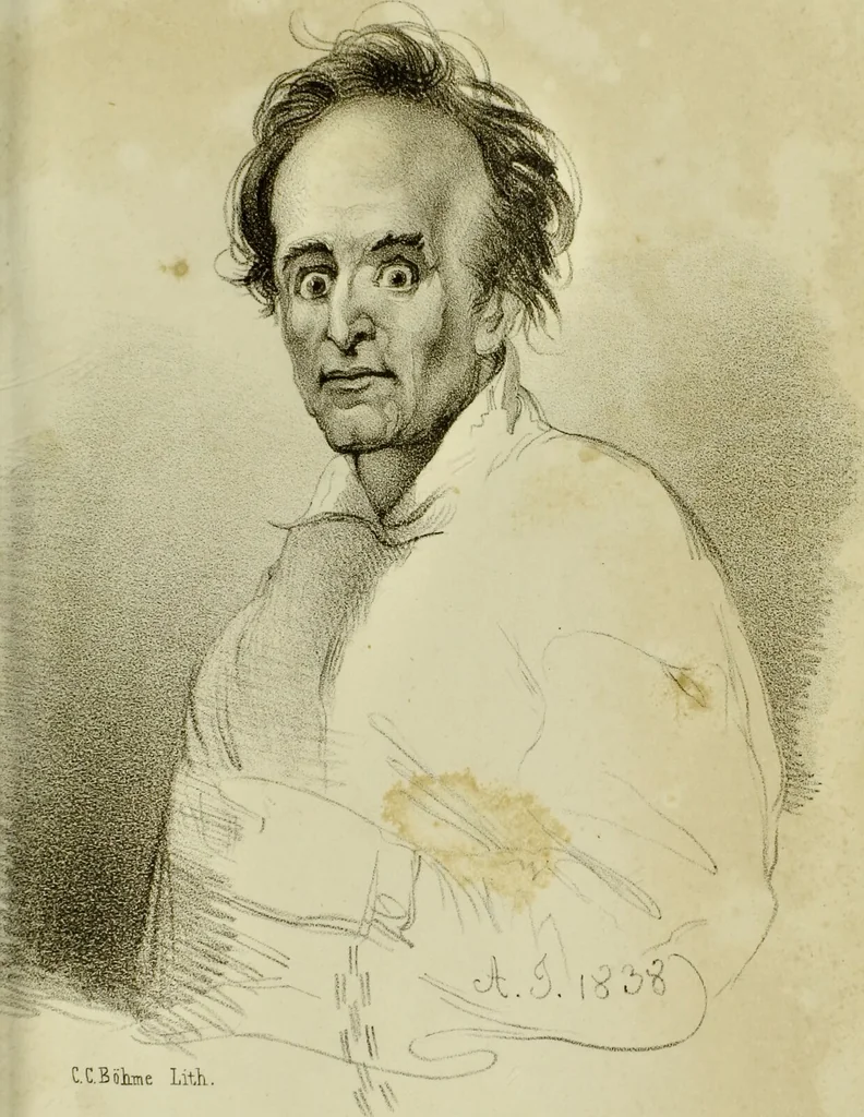 An illustration from Physiognomik der geisteskrankheiten / Sir Alexander Morison., 1853, leaf 65