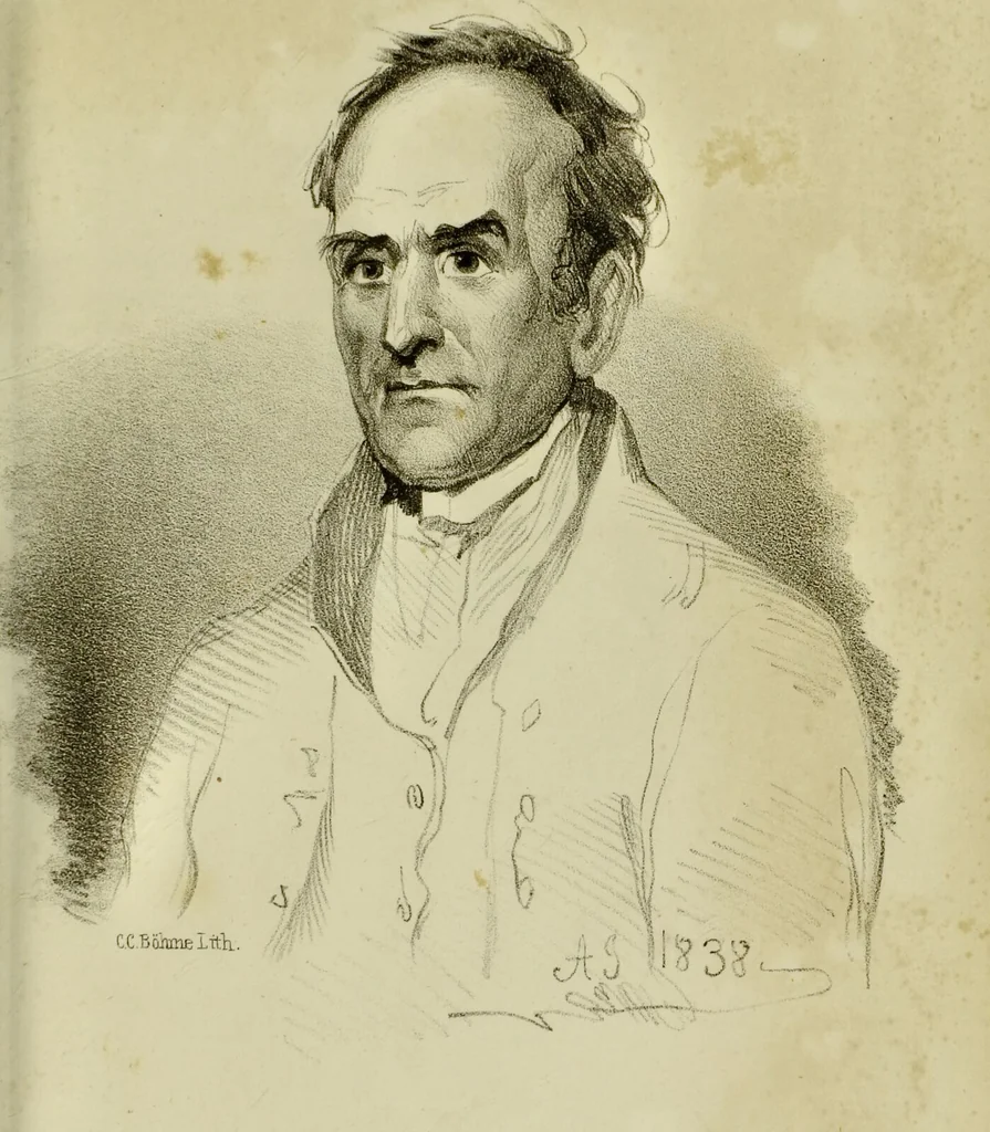 An illustration from Physiognomik der geisteskrankheiten / Sir Alexander Morison., 1853, leaf 69