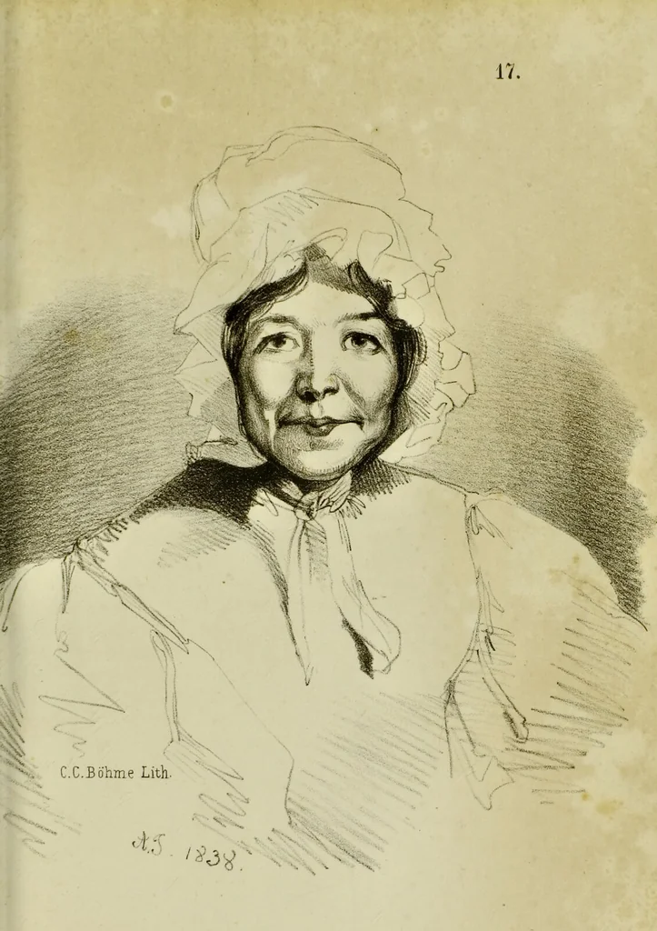An illustration from Physiognomik der geisteskrankheiten / Sir Alexander Morison., 1853, leaf 87