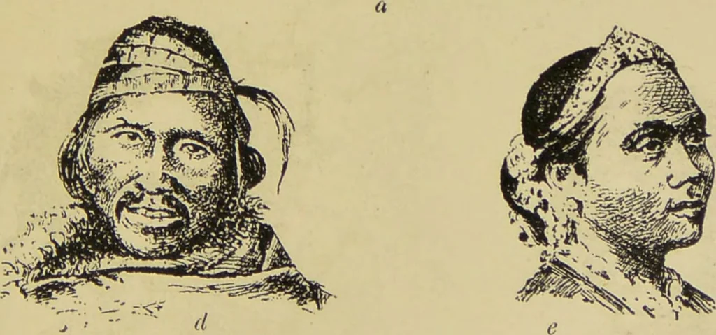 An illustration from Physiognomik und Mimik / von Paolo Mantegazza ; mit mehr als hundert original-zeichmungen von Hector und Edward Ximenes ; vom verfasser genehmigte übersetzung von R. Löwenfeld., 1890, leaf 153