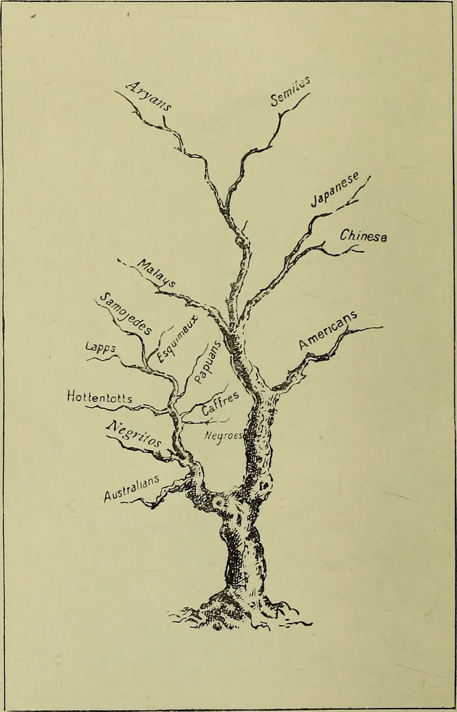 An illustration from Physiognomy and expression / by Paolo Mantegazza., 1890, leaf 330