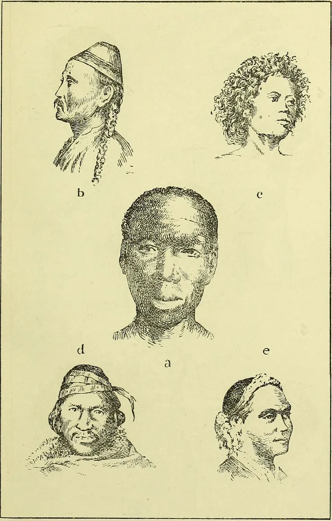 An illustration from Physiognomy and expression / by Paolo Mantegazza., 1890, leaf 333