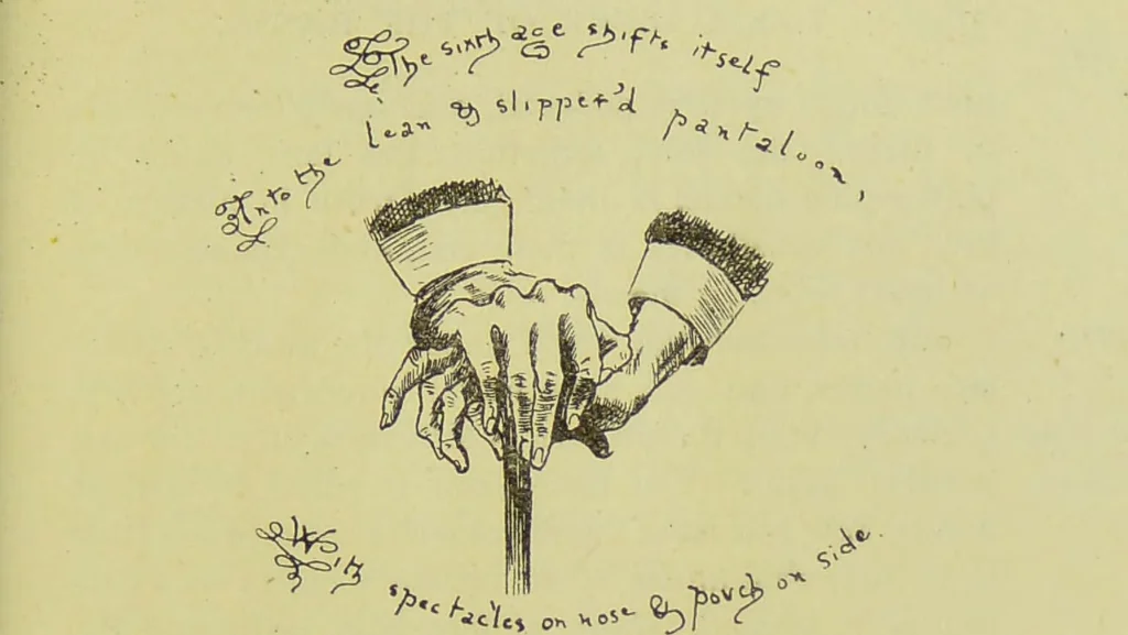 An illustration from The science of the hand, or, The art of recognising the tendencies of the human mind by the observation of the formations of the hands = la science de la main / translated from the French of C.S. D'Arpentigny and edited ... by Ed. Heron-Allen ; with original plates and explanatory diagrams by Rosamund Brunel Horsley., 1886, leaf 387