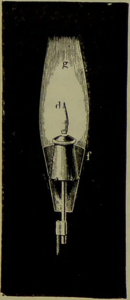 An illustration from Spectrum analysis in its application to terrestrial substances, and the physical constitution of the heavenly bodies / familiarly explained by H. Schellen ; translated from the second enlarged and revised German edition by Jane and Caroline Lassell ; edited with notes by William Huggins ; with numerous woodcuts and coloured plates, and Ångström's and Kirchhoff's maps., 1872, leaf 247