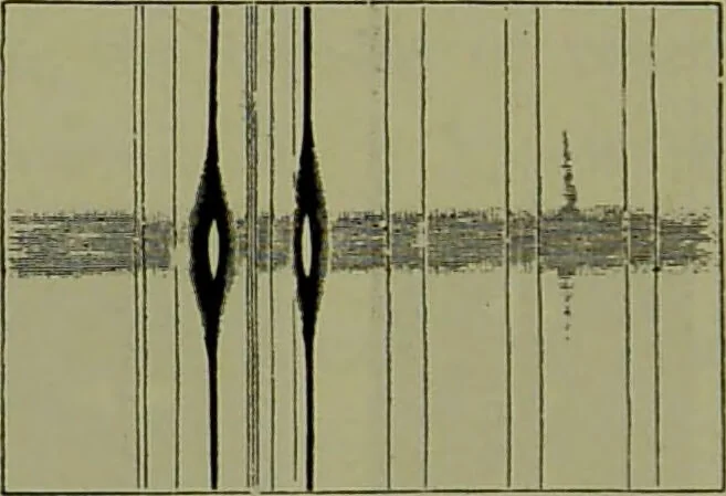 An illustration from Spectrum analysis in its application to terrestrial substances, and the physical constitution of the heavenly bodies / familiarly explained by H. Schellen ; translated from the second enlarged and revised German edition by Jane and Caroline Lassell ; edited with notes by William Huggins ; with numerous woodcuts and coloured plates, and Ångström's and Kirchhoff's maps., 1872, leaf 472