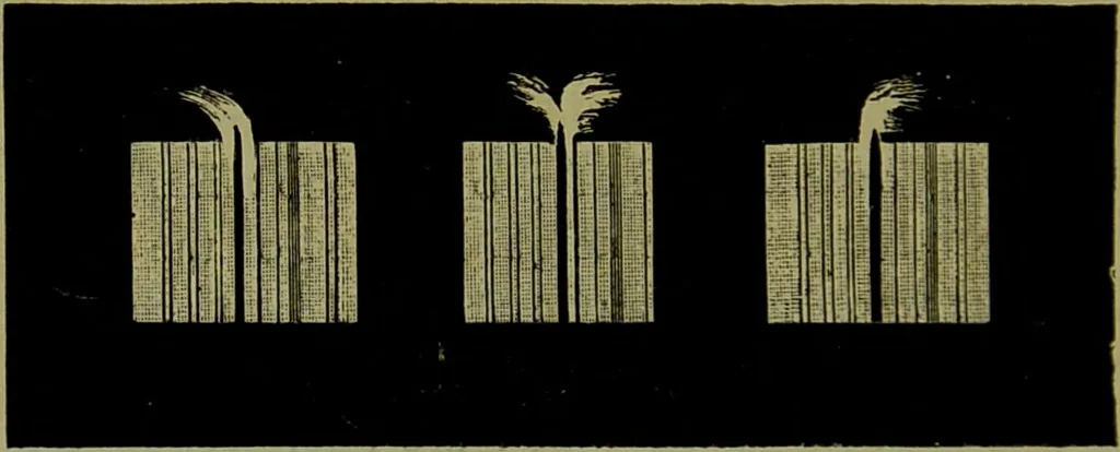 An illustration from Spectrum analysis in its application to terrestrial substances, and the physical constitution of the heavenly bodies / familiarly explained by H. Schellen ; translated from the second enlarged and revised German edition by Jane and Caroline Lassell ; edited with notes by William Huggins ; with numerous woodcuts and coloured plates, and Ångström's and Kirchhoff's maps., 1872, leaf 526