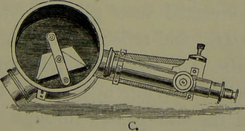 An illustration from Spectrum analysis in its application to terrestrial substances, and the physical constitution of the heavenly bodies / familiarly explained by H. Schellen ; translated from the second enlarged and revised German edition by Jane and Caroline Lassell ; edited with notes by William Huggins ; with numerous woodcuts and coloured plates, and Ångström's and Kirchhoff's maps., 1872, leaf 541