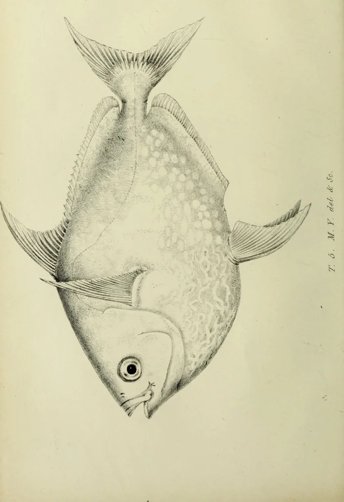 An illustration from A history of the fishes of Madeira / by Richard Thomas Lowe ... With original figures from nature of all the species, by the Hon. C.E.C. Norton and M. Young., 1843, leaf 58