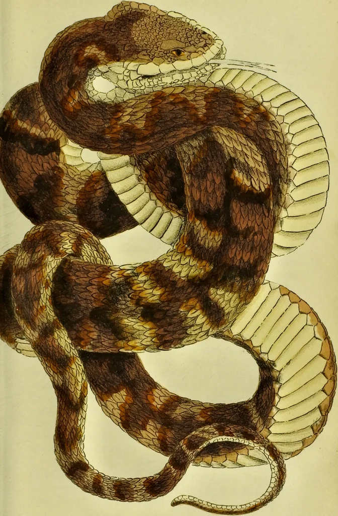 An illustration from Medical zoology and mineralogy. Or, Illustrations and descriptions of the animals and minerals employed in medicine, and of the preparations derived from them; including also an account of animal and mineral poisons, with figures coloured from nature / [John Stephenson]., 1832, leaf 135