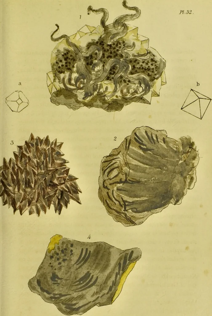 An illustration from Medical zoology and mineralogy. Or, Illustrations and descriptions of the animals and minerals employed in medicine, and of the preparations derived from them; including also an account of animal and mineral poisons, with figures coloured from nature / [John Stephenson]., 1832, leaf 299