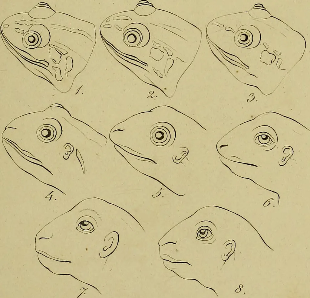 An illustration from La physiognomonie, ou l'art de connaître les hommes d'après les traits de leur physionomie, leurs rupports avec les divers animaux, leur penchans. ... / Lavater., 1841, leaf 551
