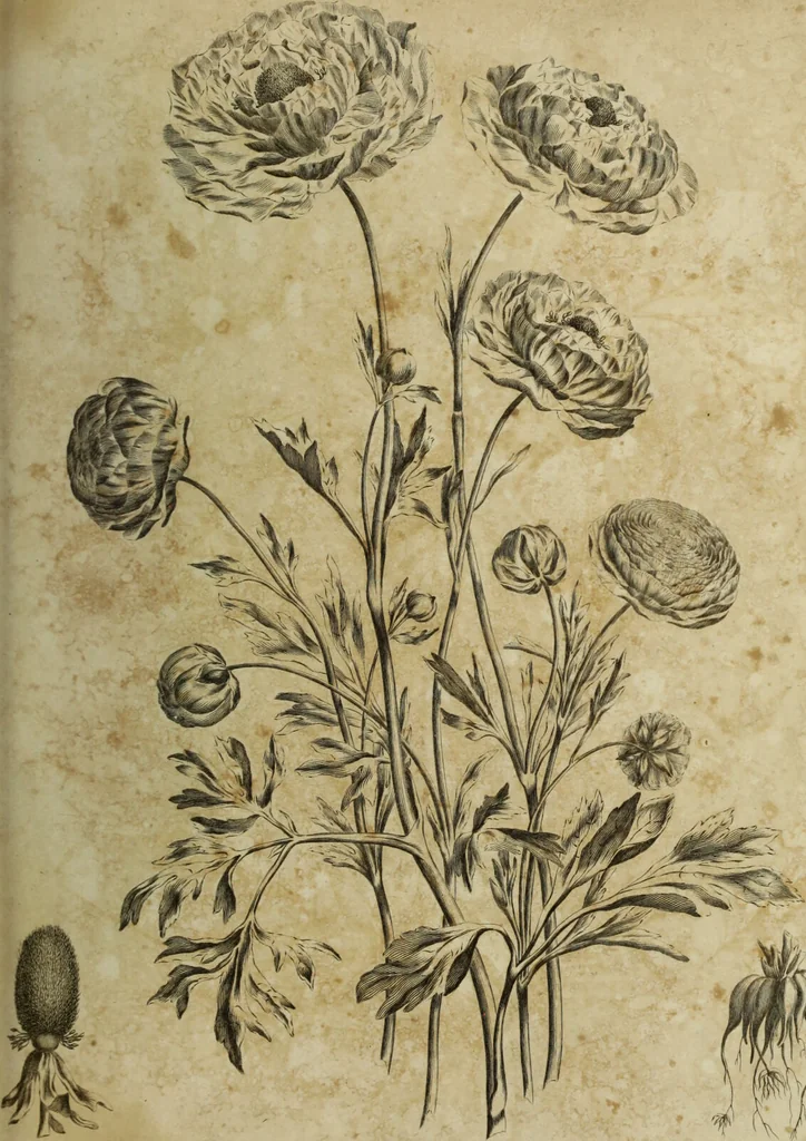 An illustration from The universal herbal; or, botanical, medical, and agricultural dictionary / [Thomas Green]., 1828, leaf 185