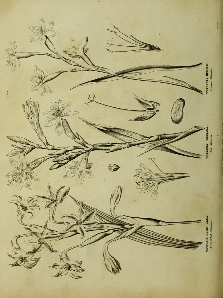 An illustration from The universal herbal; or, botanical, medical, and agricultural dictionary / [Thomas Green]., 1828, leaf 220