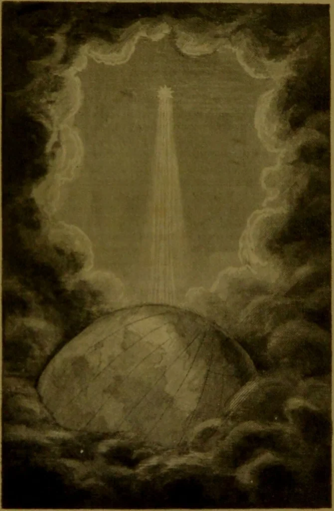 An illustration from The star; being a complete system of theoretical and practical astrology ... / The whole illustrated by the nativity of the author ... By Ebn Shemaya [i.e. D. Parkes]., 1839, leaf 4