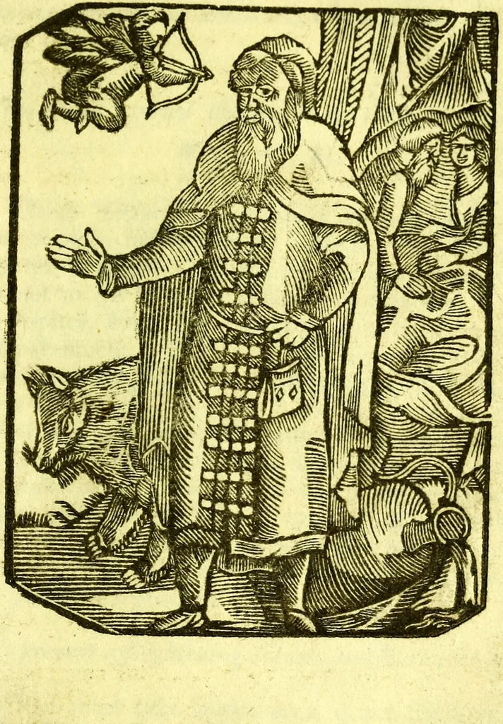 An illustration from [Witchcraft detected and prevented, or the School of Black Art newly opened] ... / By a member of the School of Black Art, Italy [P. Buchan?]., 1823, leaf 61