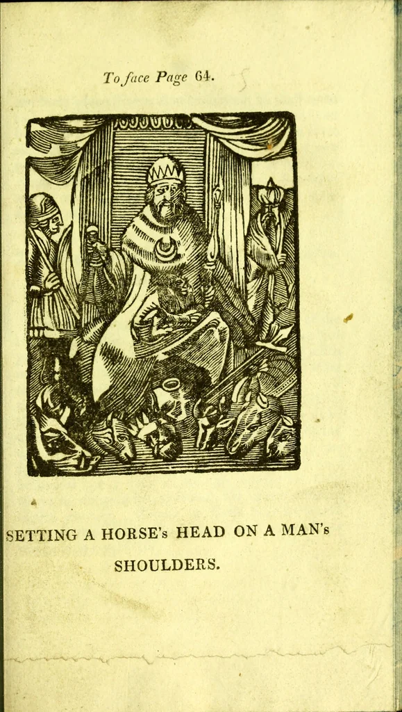 An illustration from [Witchcraft detected and prevented, or the School of Black Art newly opened] ... / By a member of the School of Black Art, Italy [P. Buchan?]., 1823, leaf 75