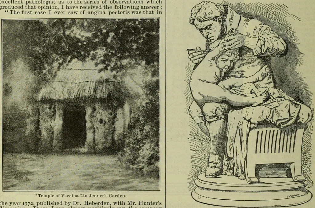 An illustration from Jenner centenary number., 1896, leaf 46