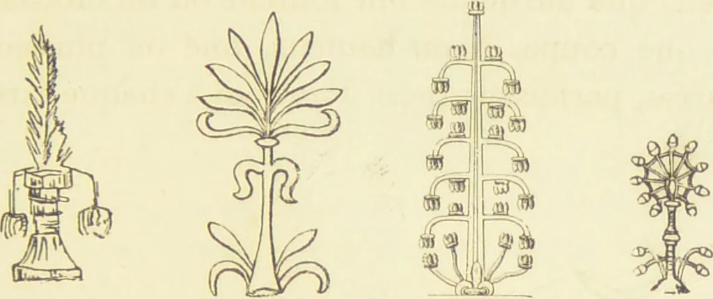 An illustration from La migration des symboles / [Eugène Félicien Albert Goblet d'Alviella]., 1891, leaf 163