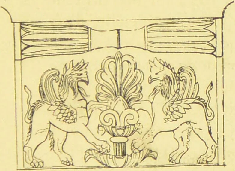 An illustration from La migration des symboles / [Eugène Félicien Albert Goblet d'Alviella]., 1891, leaf 167