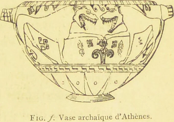 An illustration from La migration des symboles / [Eugène Félicien Albert Goblet d'Alviella]., 1891, leaf 167